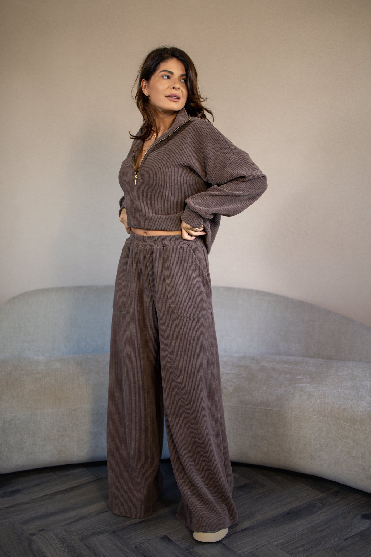 Set Papaya - Gold Brown