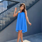 Rochie Voille - Azure