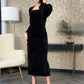 Rochie Florence - Black Velvet
