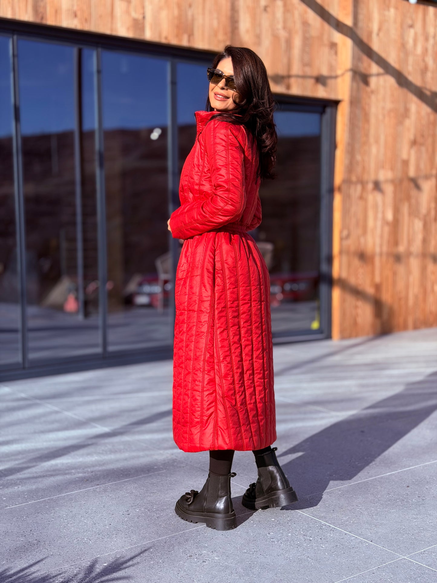 Geaca Rain - Cherry Red