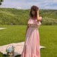 Rochie Rozalia - Peach