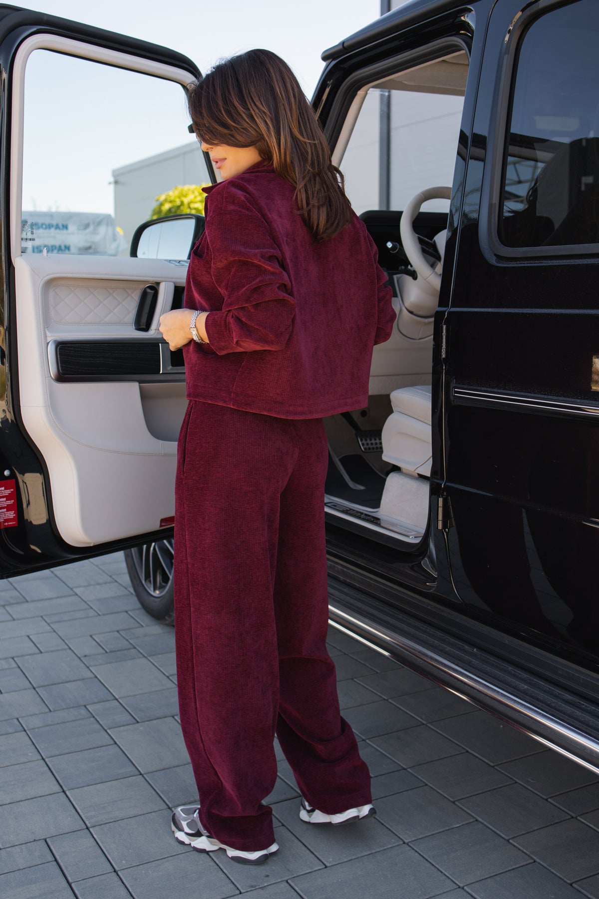 Costum Nessa - Burgundy
