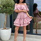Rochie Zia - Roz Pudra
