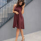 Rochie Lotus - Cocoa Smoke