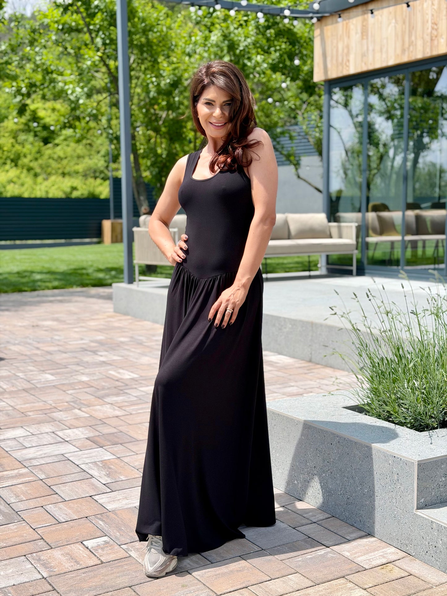 Rochie Roma - Negru