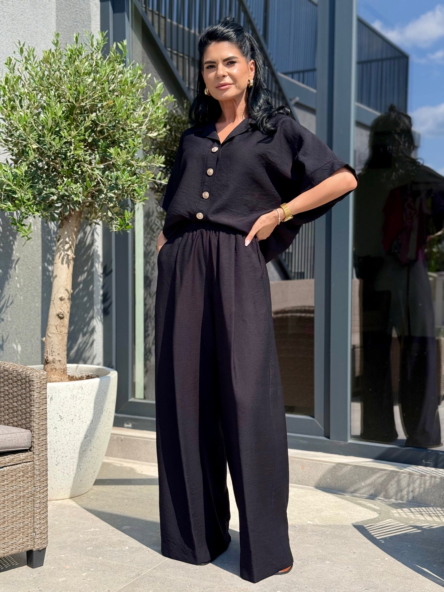 Costum Sunset - Negru