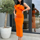 Rochie Soleil - Orange