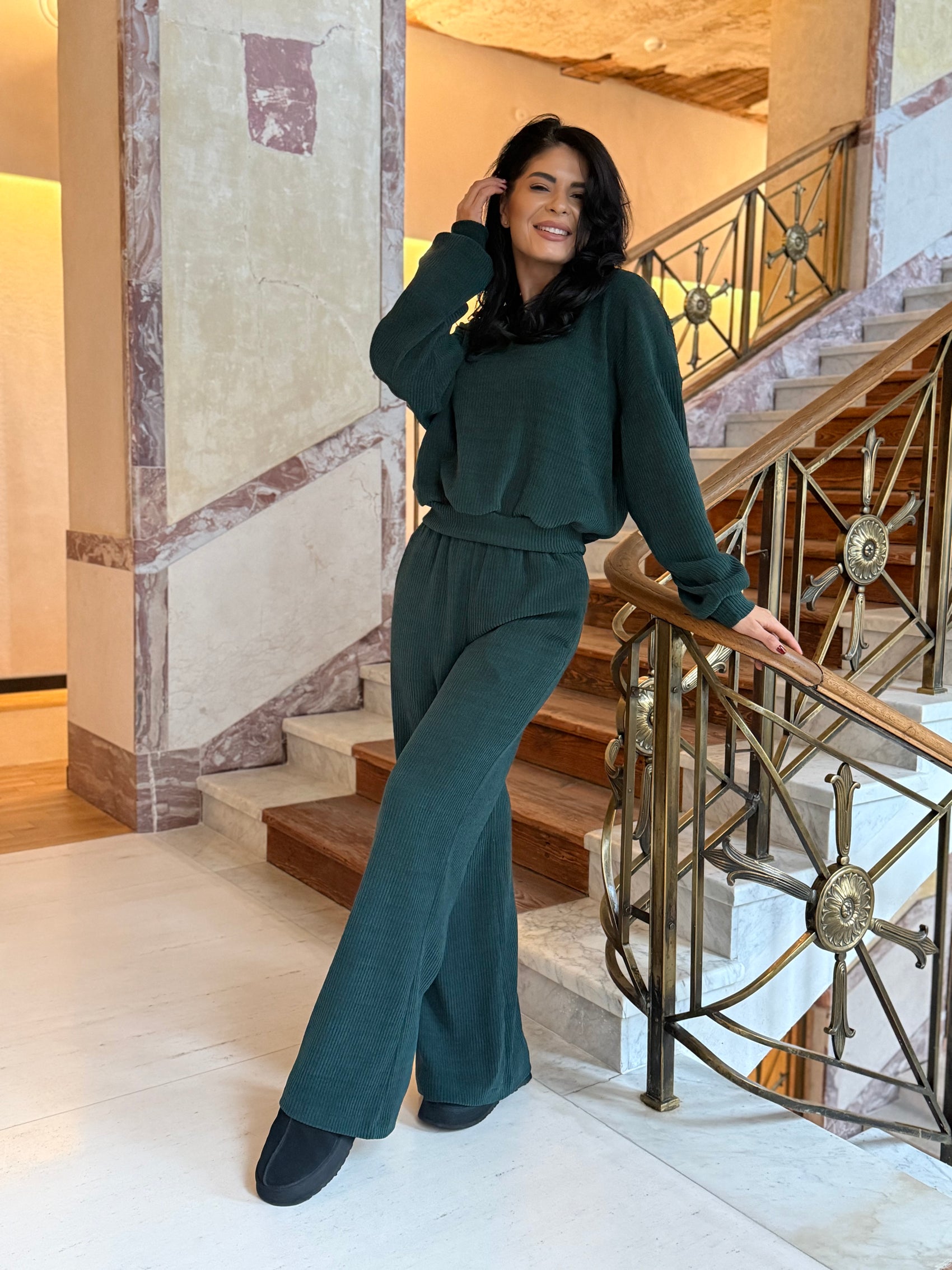 Set Melinda - Verde Smarald