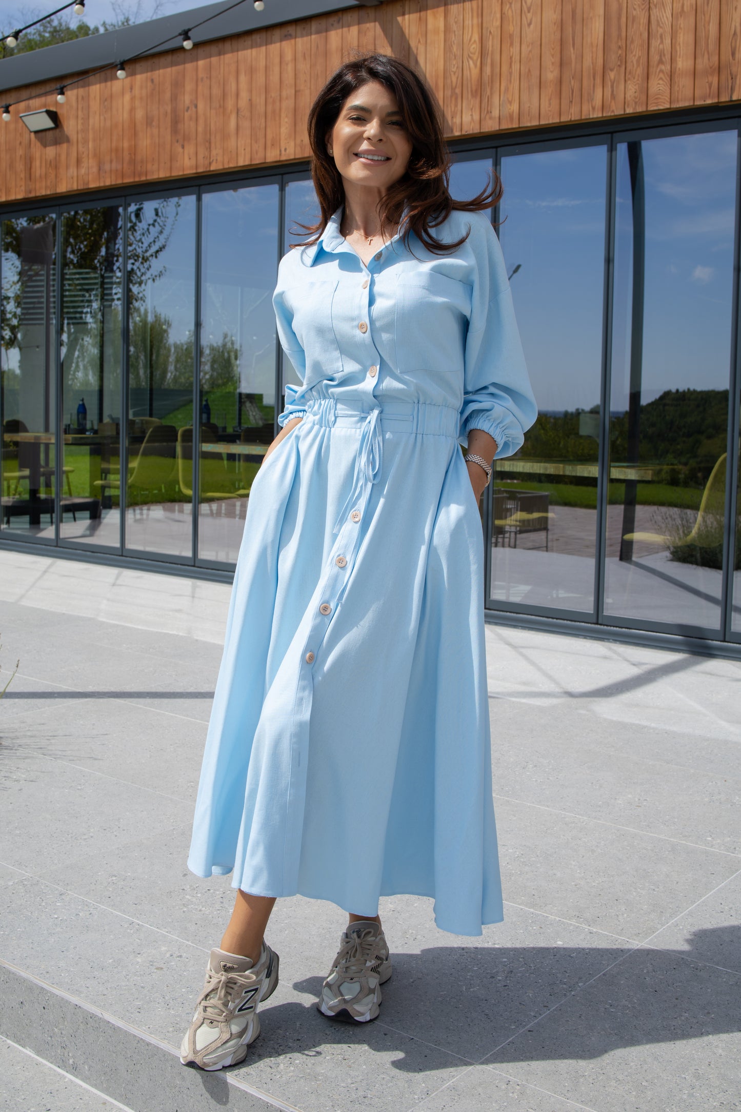 Rochie Monroe - Soft Blue