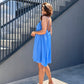 Rochie Voille - Azure