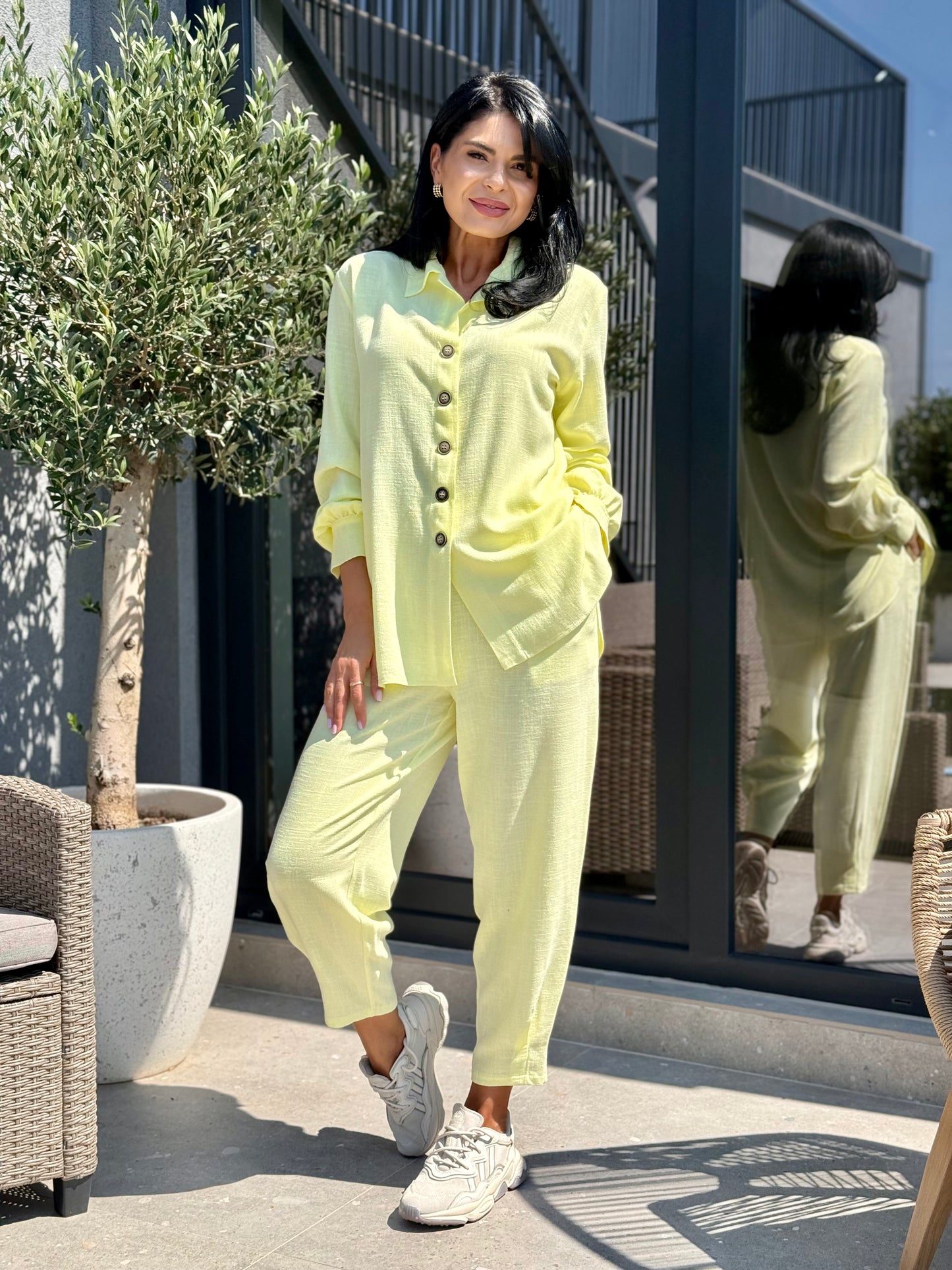 Costum Anelise - Galben Pai