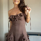 Rochie Elenni - Cocoa