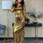 Rochie Elizabeth - Gold