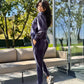 Costum Zenny - Navy Plum