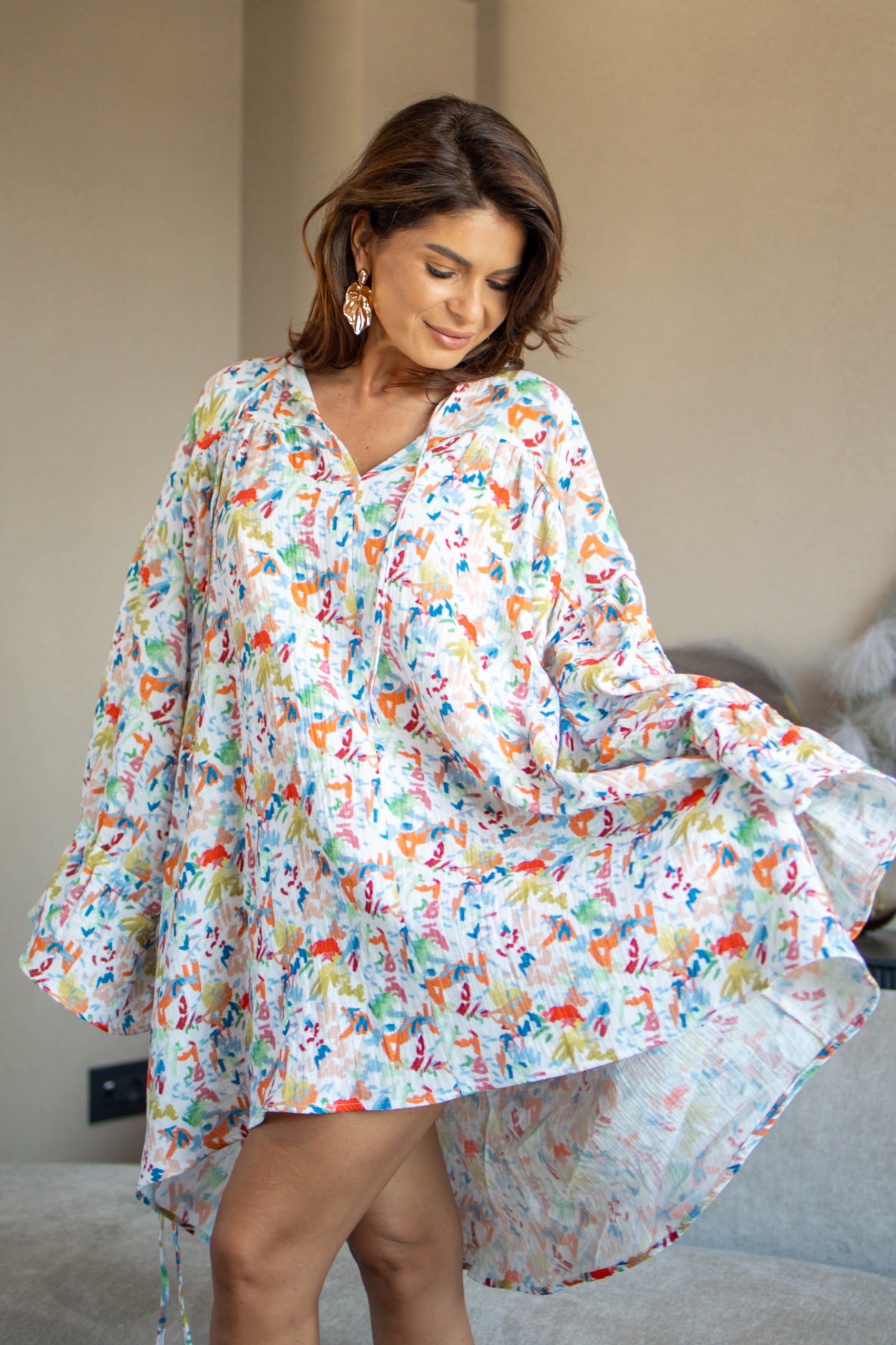 Rochie Boeme - Soft Blue