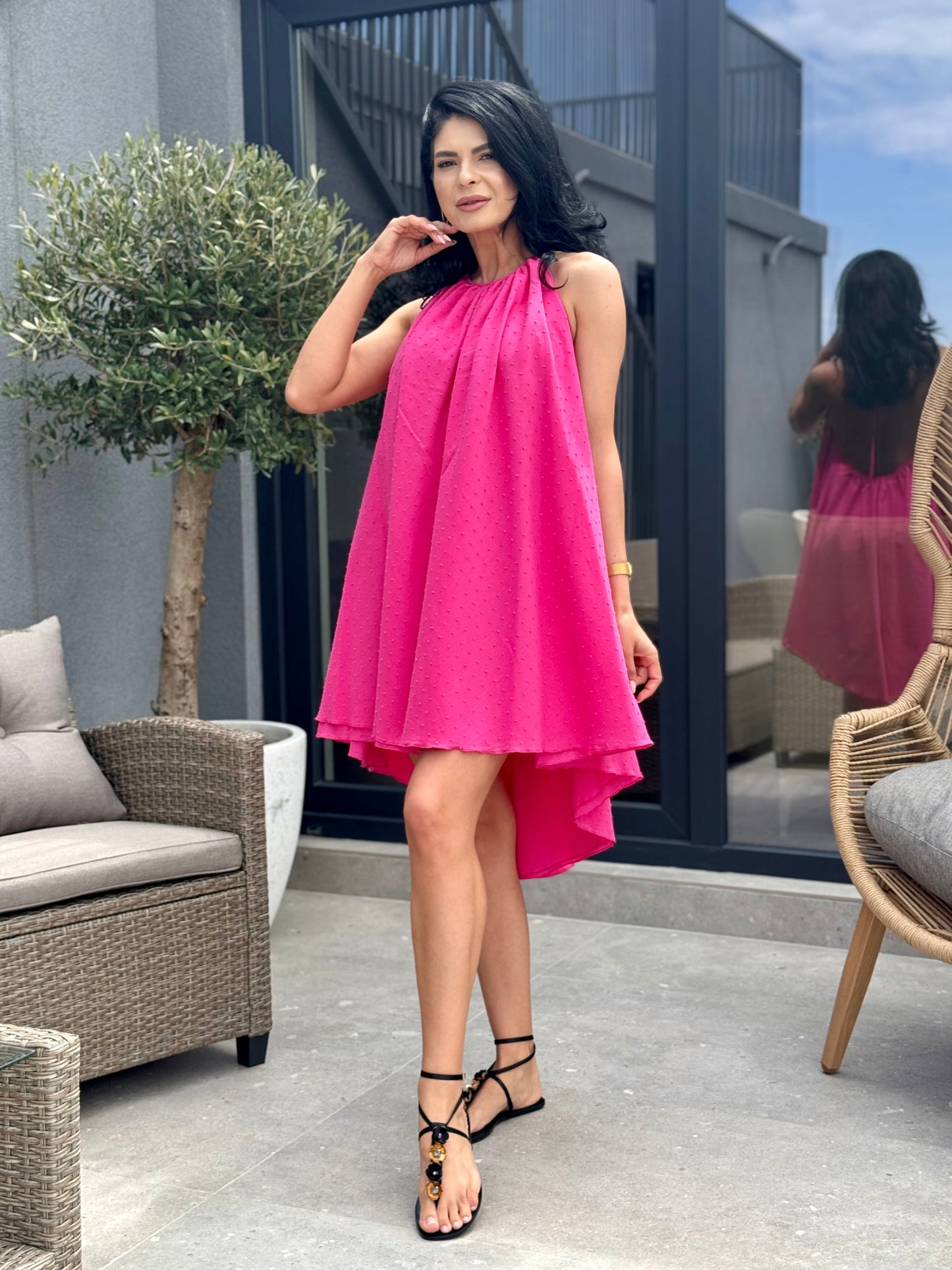 Rochie Eclipse - Fucsia