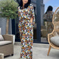 Costum Flower - Navy