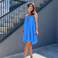 Rochie Voille - Azure