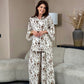 Set Stella - Beige Brush Print