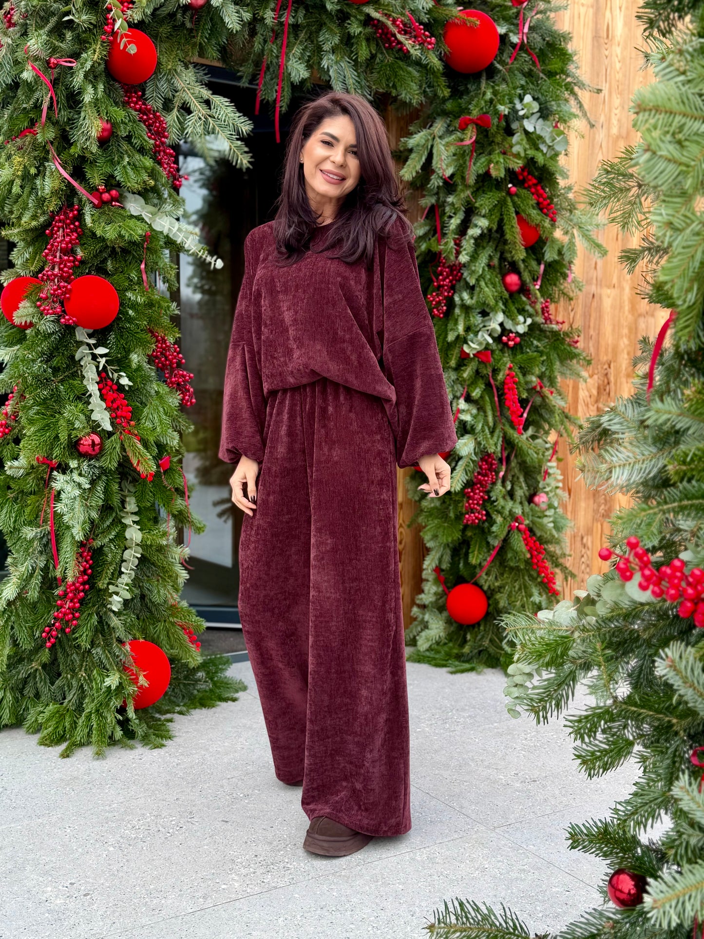 Set Arles - Chocolate Plum