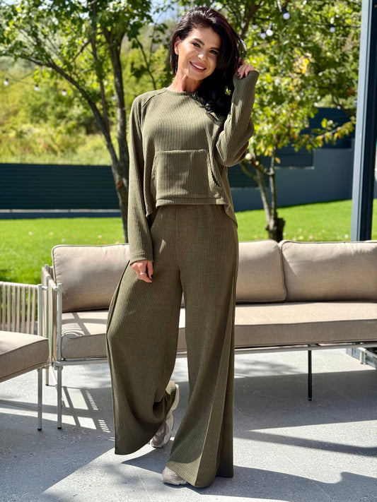 Set Reiat Yoana - Kaki
