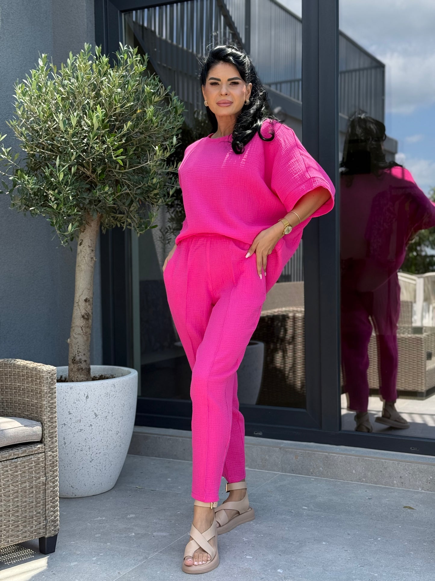 Costum Steffie - Fucsia