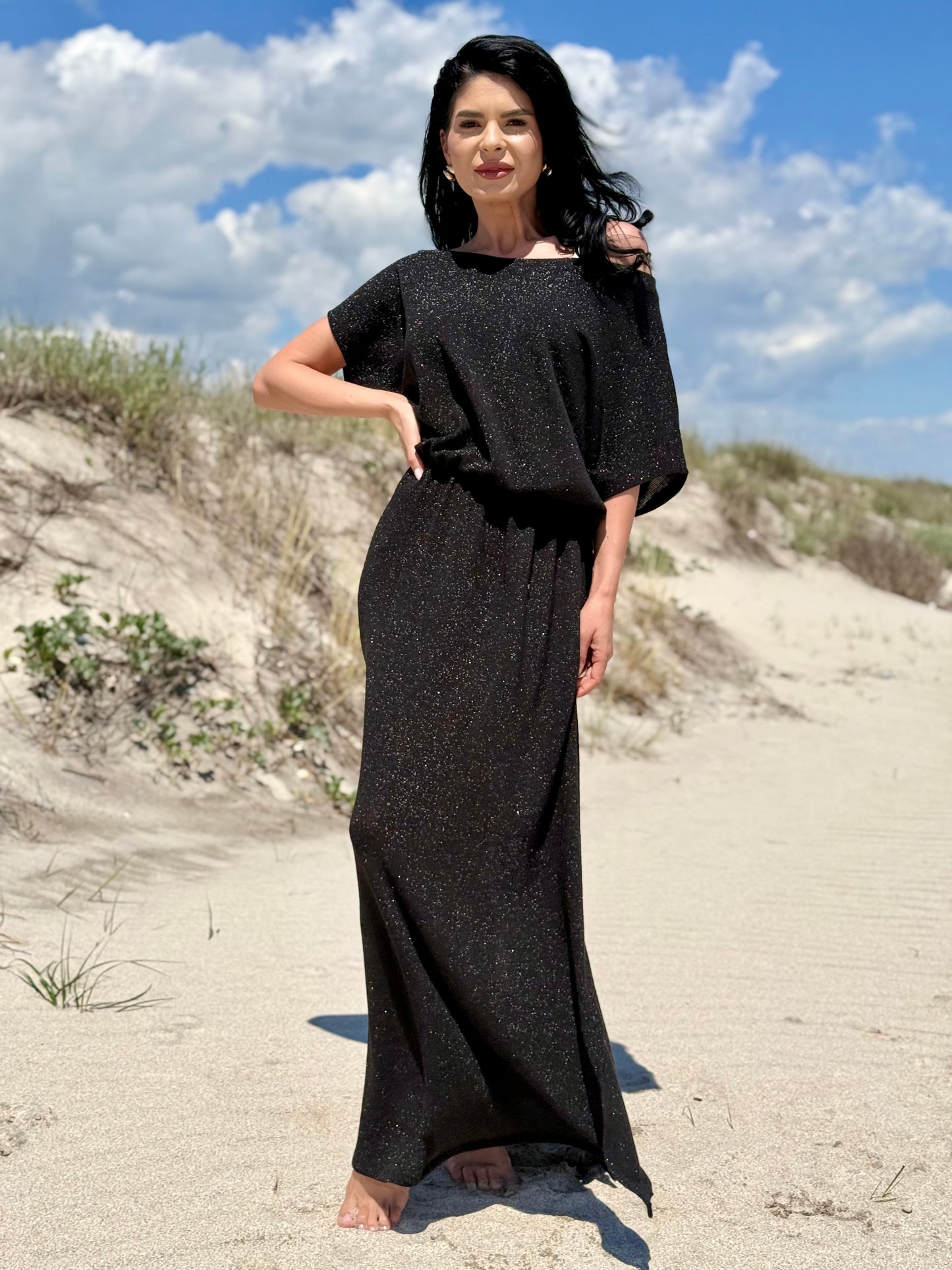 Rochie Sahara - Negru