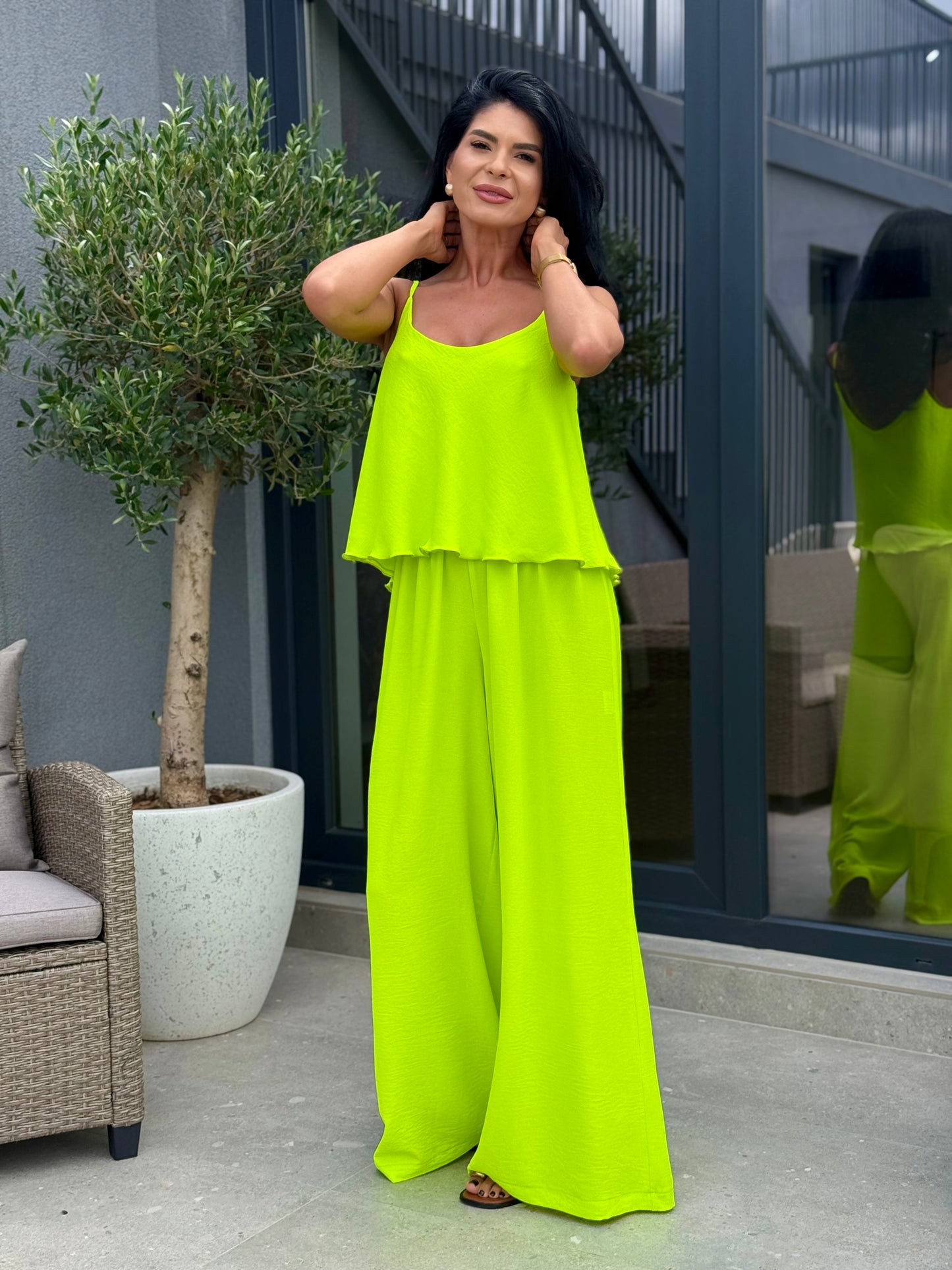 Costum Fiona - Neon Green