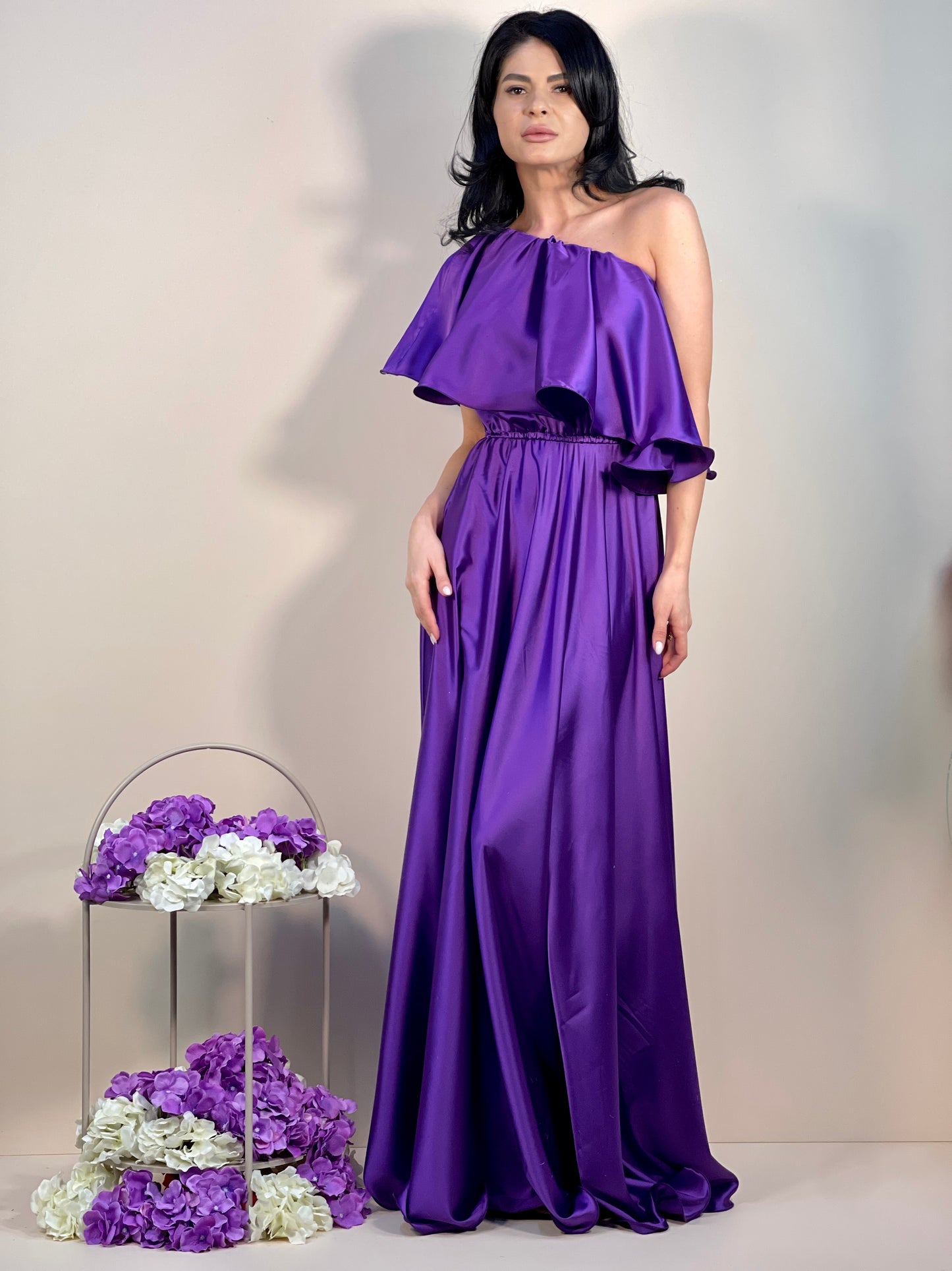 Rochie Karissa - Mov Regal