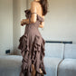 Rochie Elenni - Cocoa