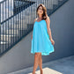 Rochie Voille - Turquoise