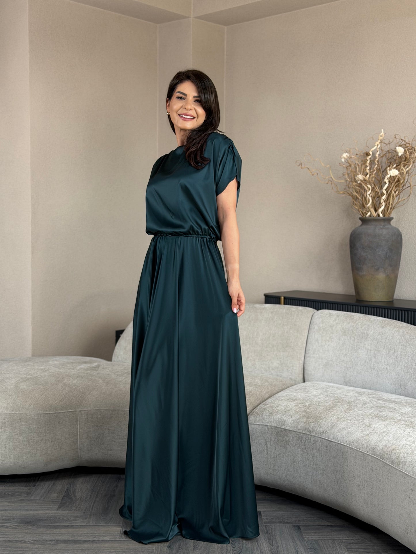 Rochie Anais - Deep Petrol