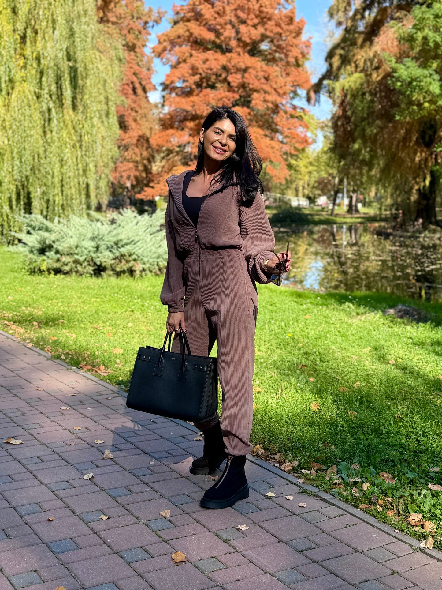 Salopeta Letty - Mocha Mousse