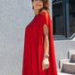 Rochie Bellagio - Coral Red