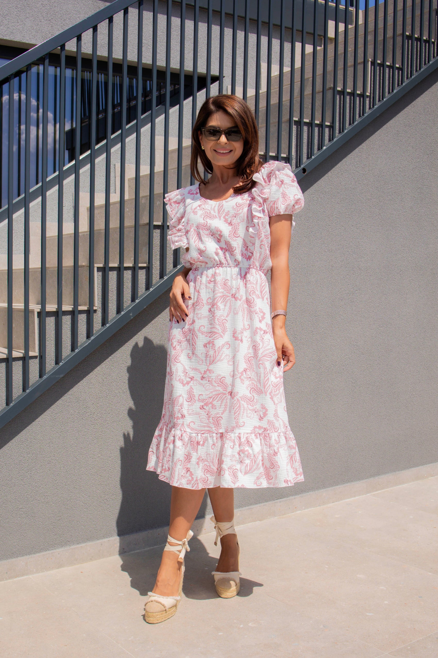 Rochie Serena - Powder Pink