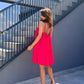 Rochie Voille - Berry