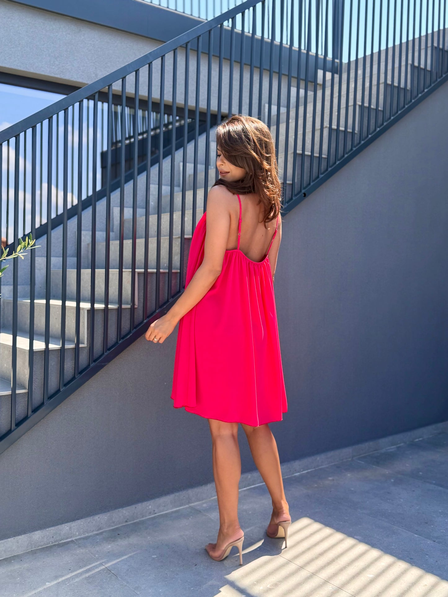 Rochie Voille - Berry