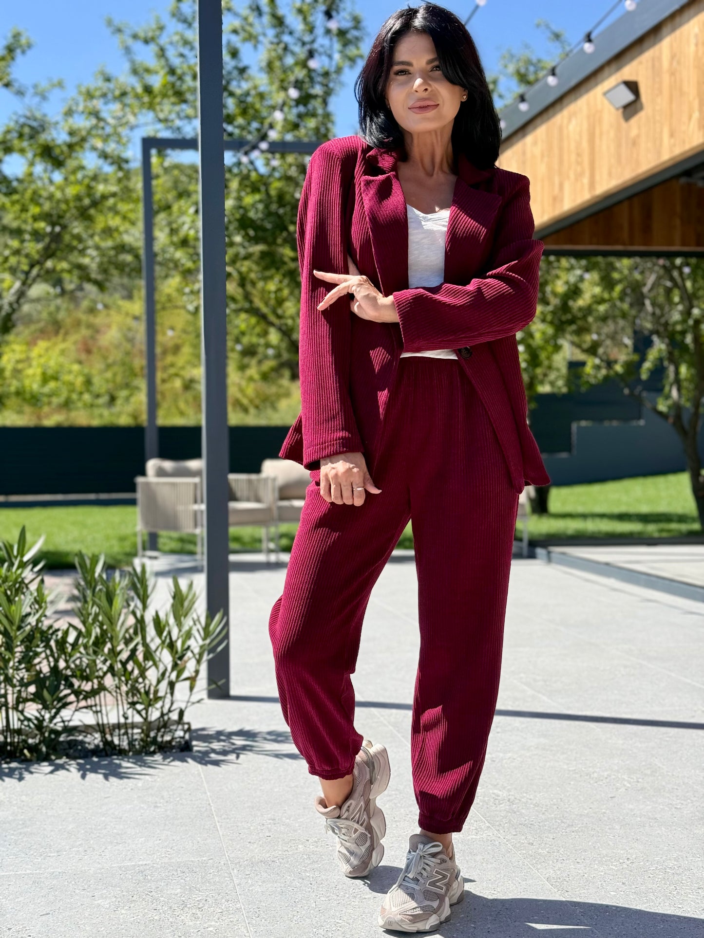 Set Paola - Burgundy