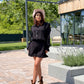 Set Muselina Indira - Black