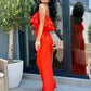 Salopeta Anika - Fire Red