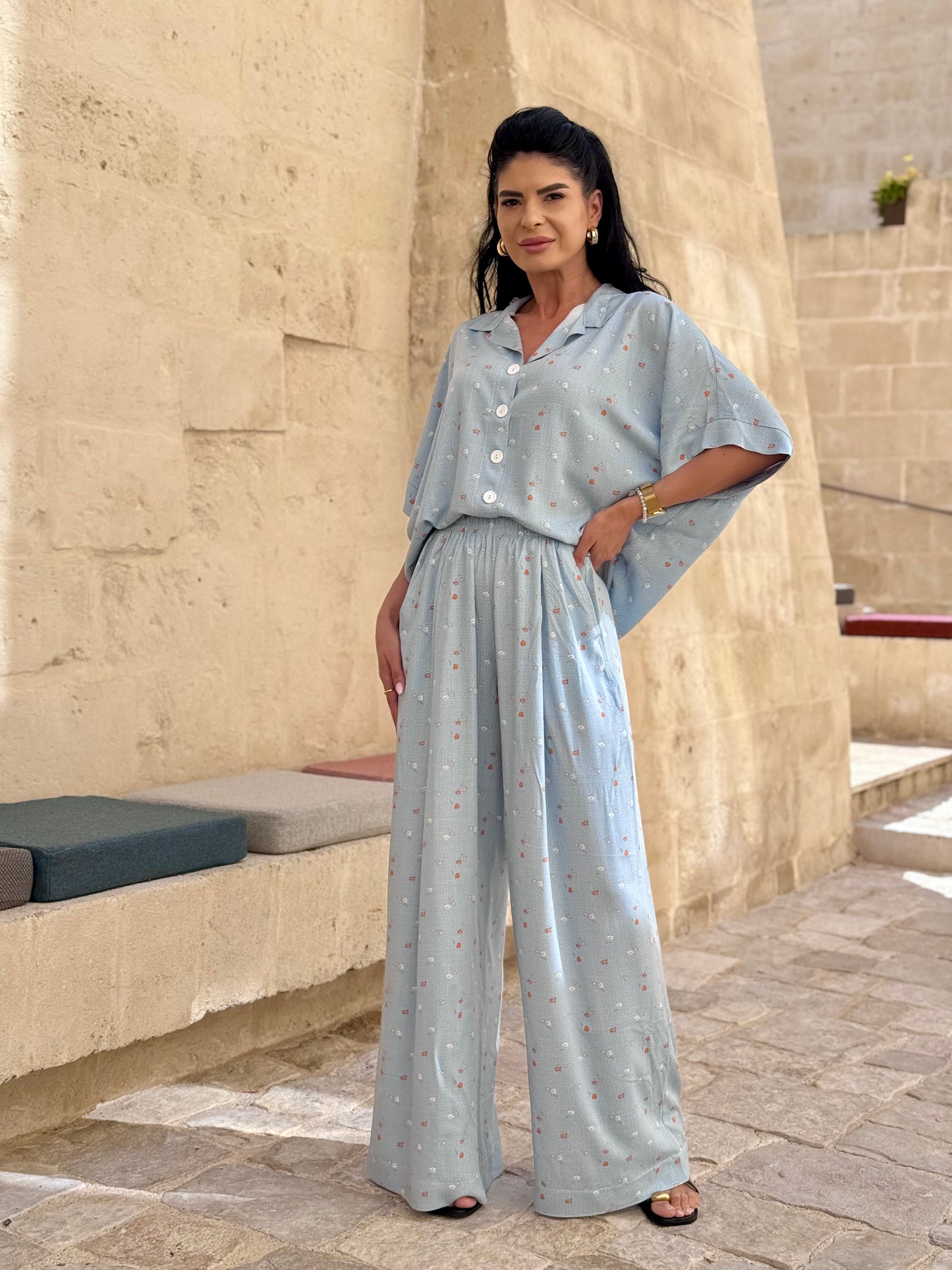 Costum Flower - Blue Flowers