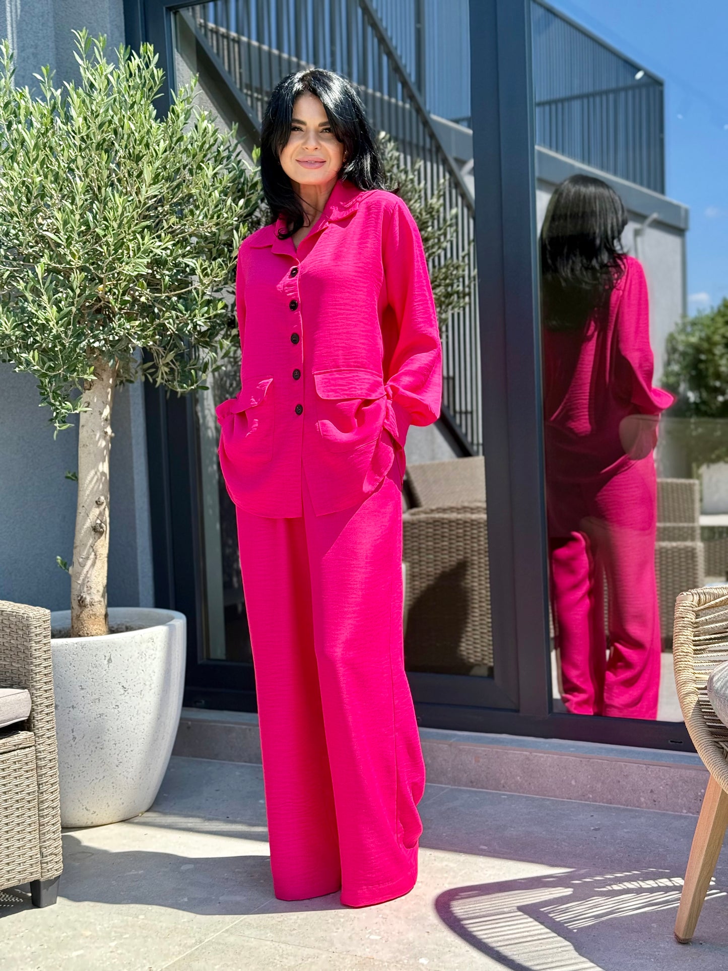 Costum Alana - Fucsia