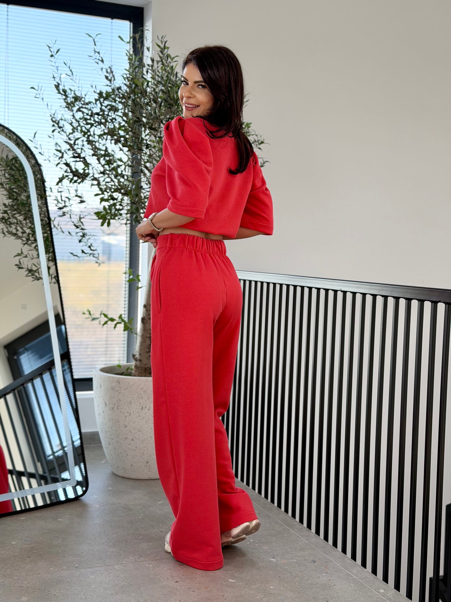 Trening Gray - Sunset Coral