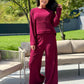 Set Reiat Yoana - Burgundy