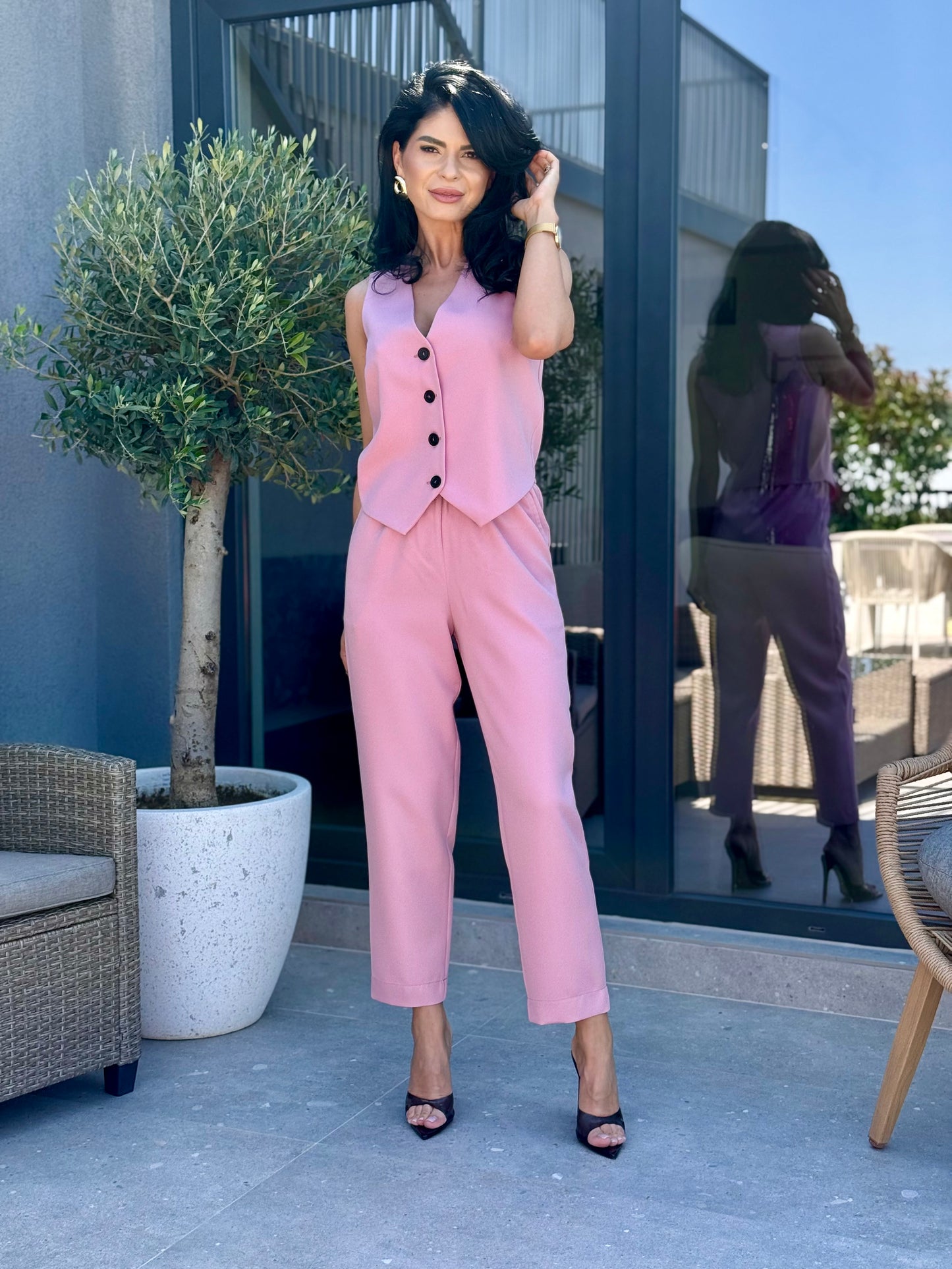Costum Melia - Roz Pudra