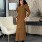 Rochie Skyler - Gold Brown