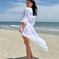 Rochie de Plaja Azure - Alb