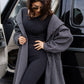 Palton Oversize - Grey Stripes