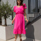 Rochie Serena - Fucsia