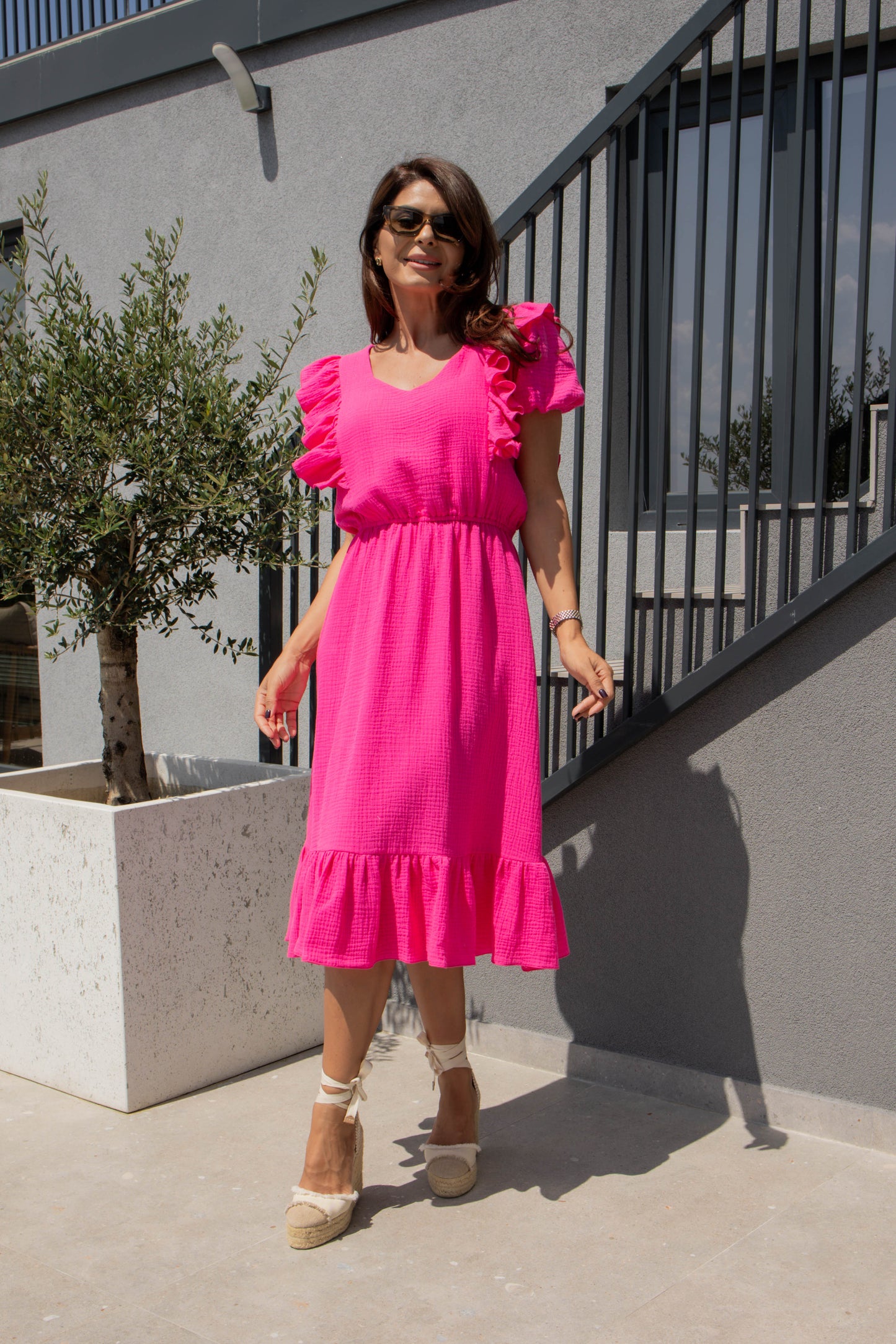 Rochie Serena - Fucsia
